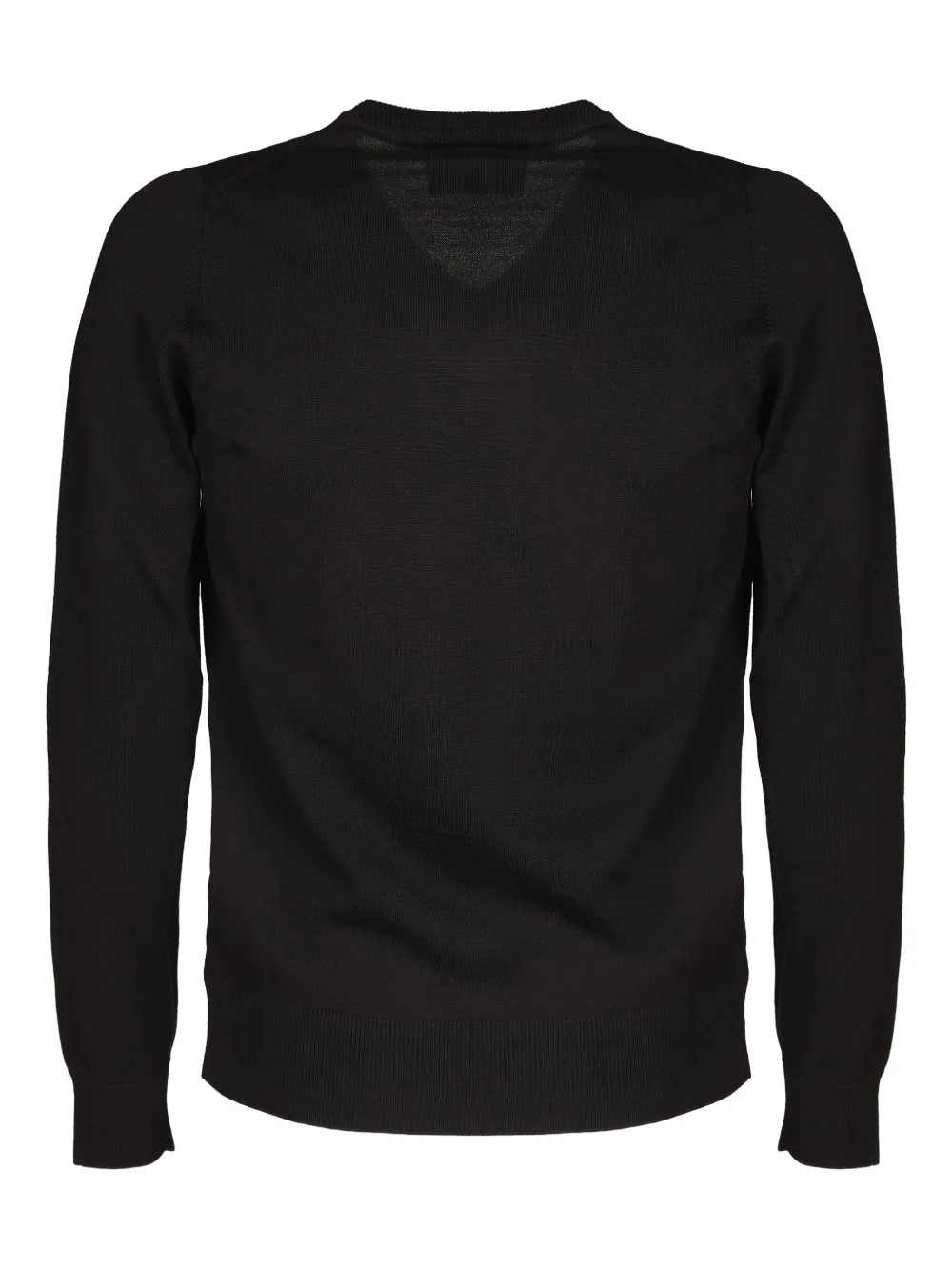 Alpha Studio V-neck Sweater In Black