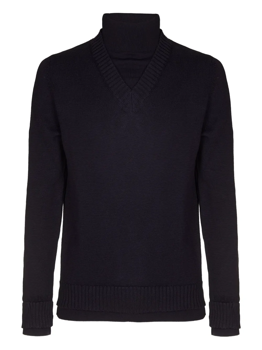 ALPHA STUDIO roll-neck sweater | Blue | Image 1