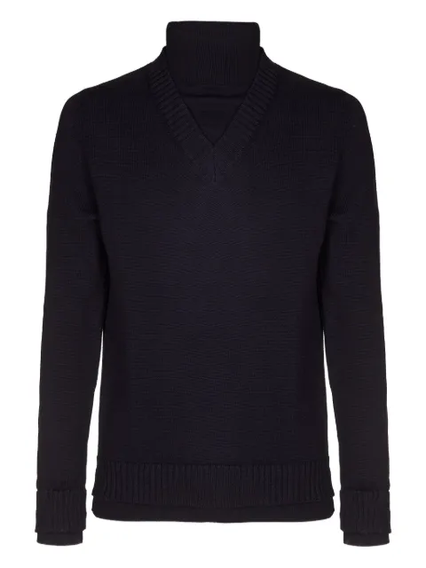 ALPHA STUDIO roll-neck sweater