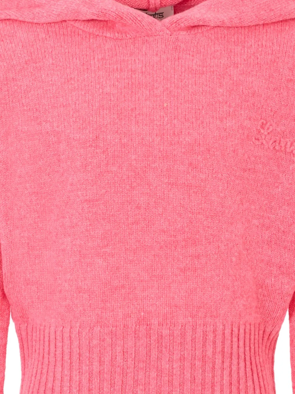Laneus Geribbelde sweater Roze