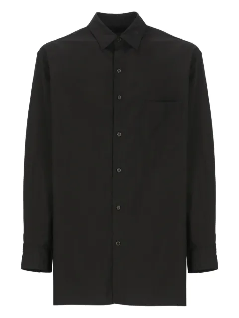 Yohji Yamamoto pocket long-sleeve shirt