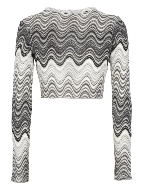 MC2 Saint Barth Siviglia wave-pattern top