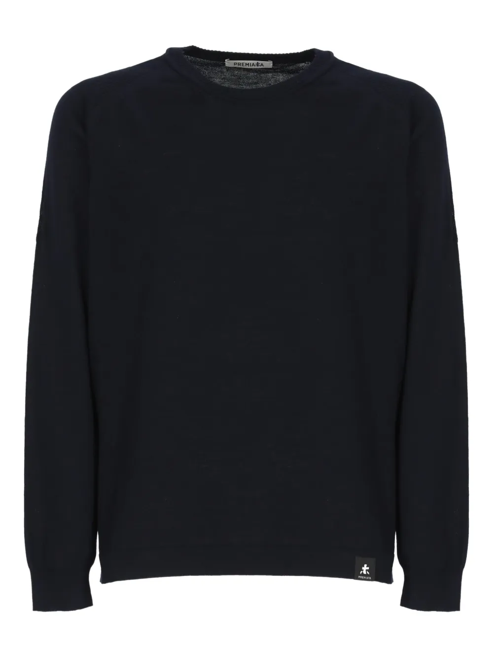 crew-neck long-sleeve sweater