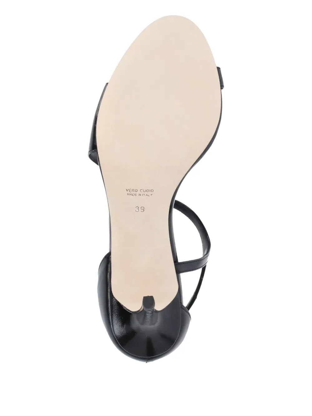 The Seller 100mm ankle-strap pumps Black