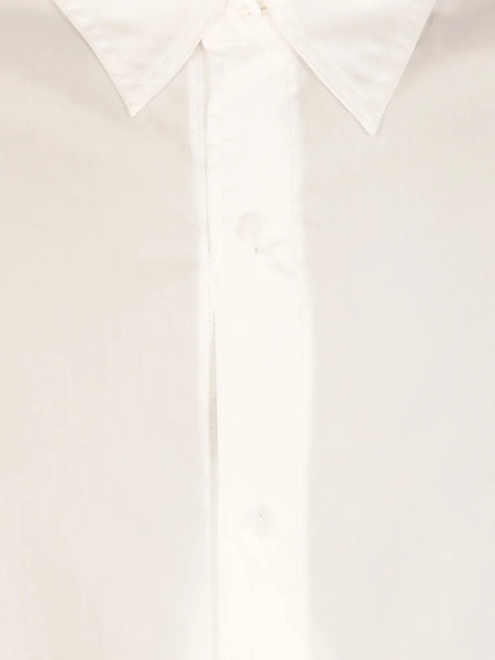 Yohji Yamamoto T-shirt met lange mouwen Wit
