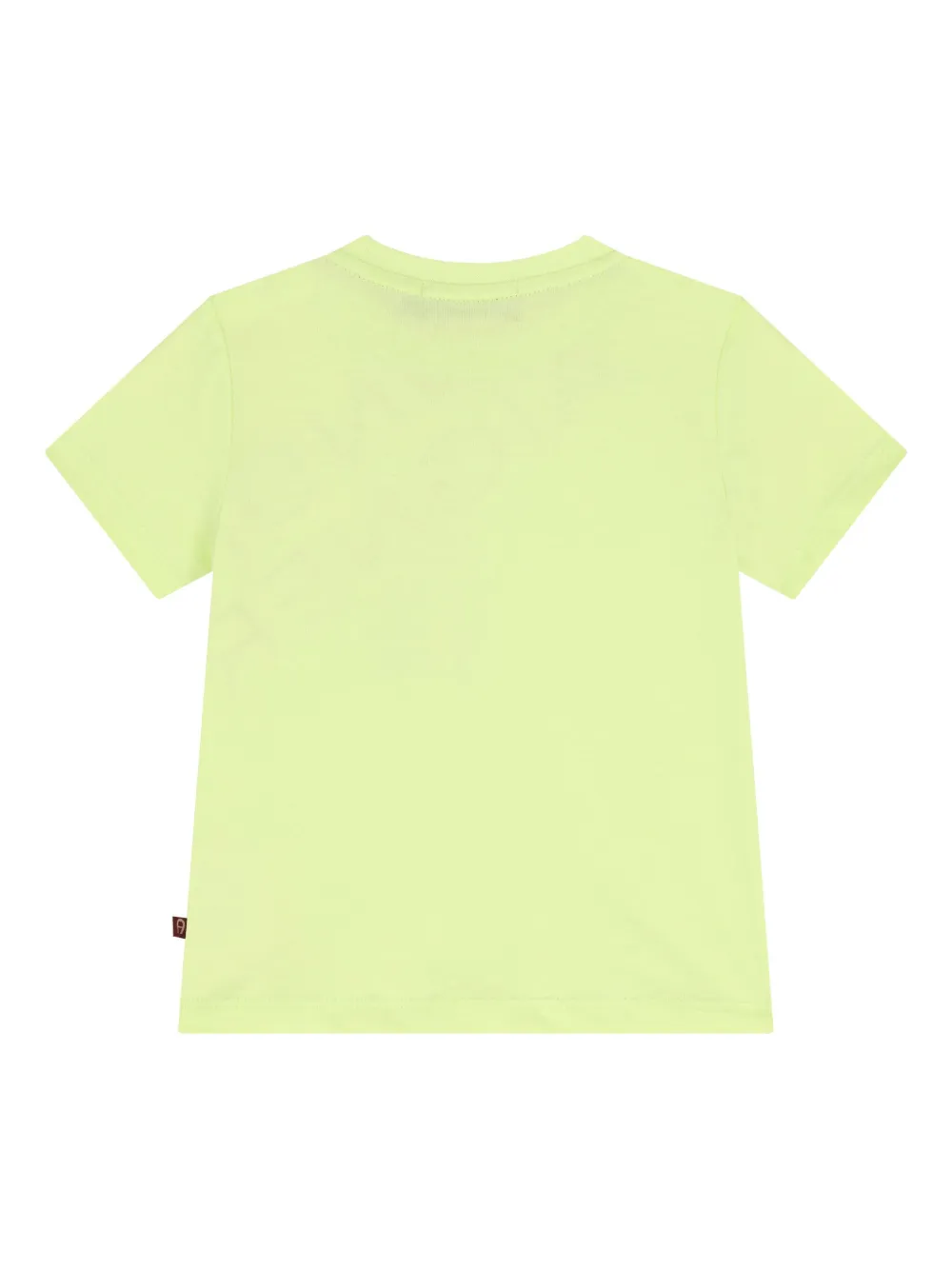 Aigner Kids diagonal-logo T-shirt Groen