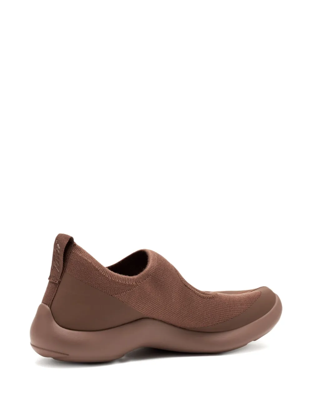 Tabi Footwear Tabi split-toe knitted ballet flats - Bruin