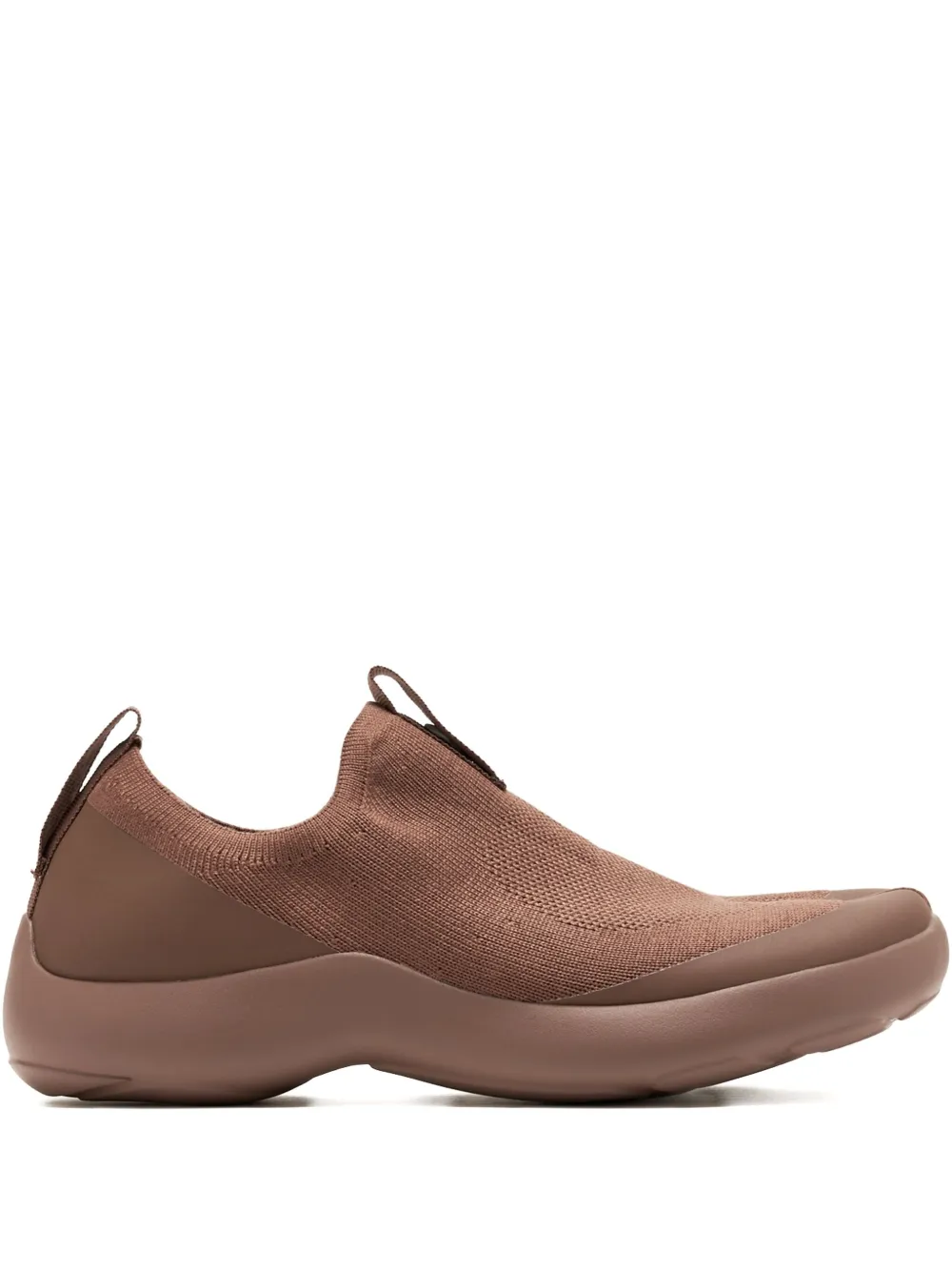 Tabi Footwear split-toe slip-on sneakers - Marrone