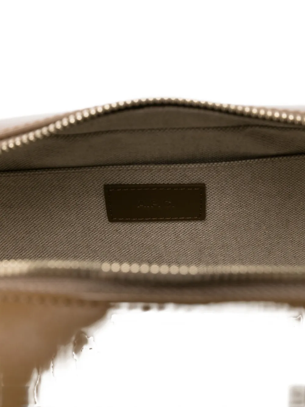 Apc Virgine Box Buckle-detail Tote Bag In Brown