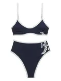 MCM logo-detail high-waisted bikini - Black