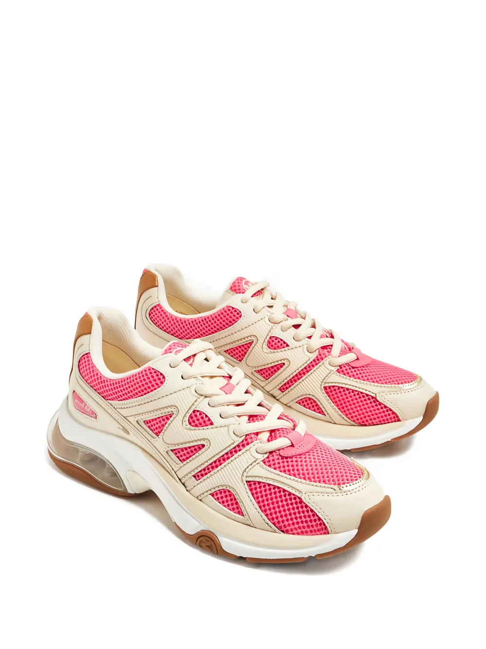 Michael Kors contrast-panelled sneakers Pink
