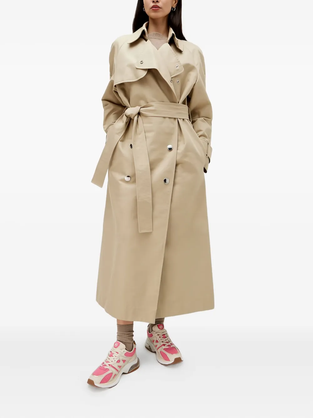 Michael Kors contrast-panelled sneakers Pink