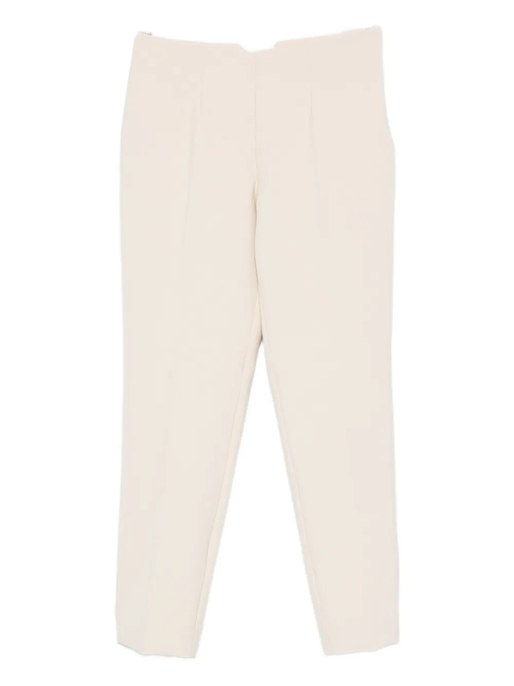 Rosso 35 Pleated Straight Trousers In Neutral
