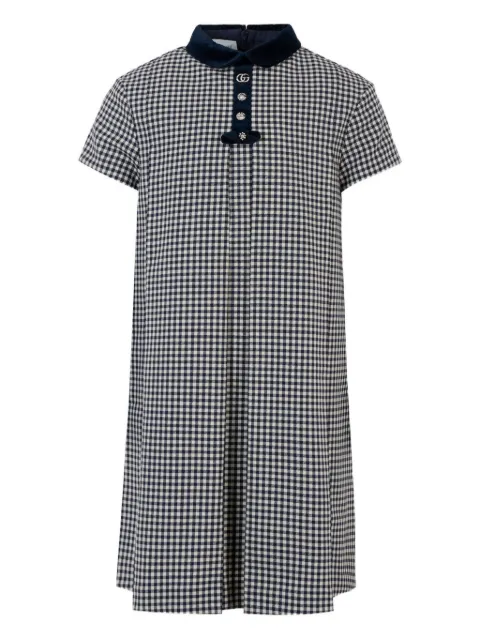 Gucci Kids チェック ワンピース