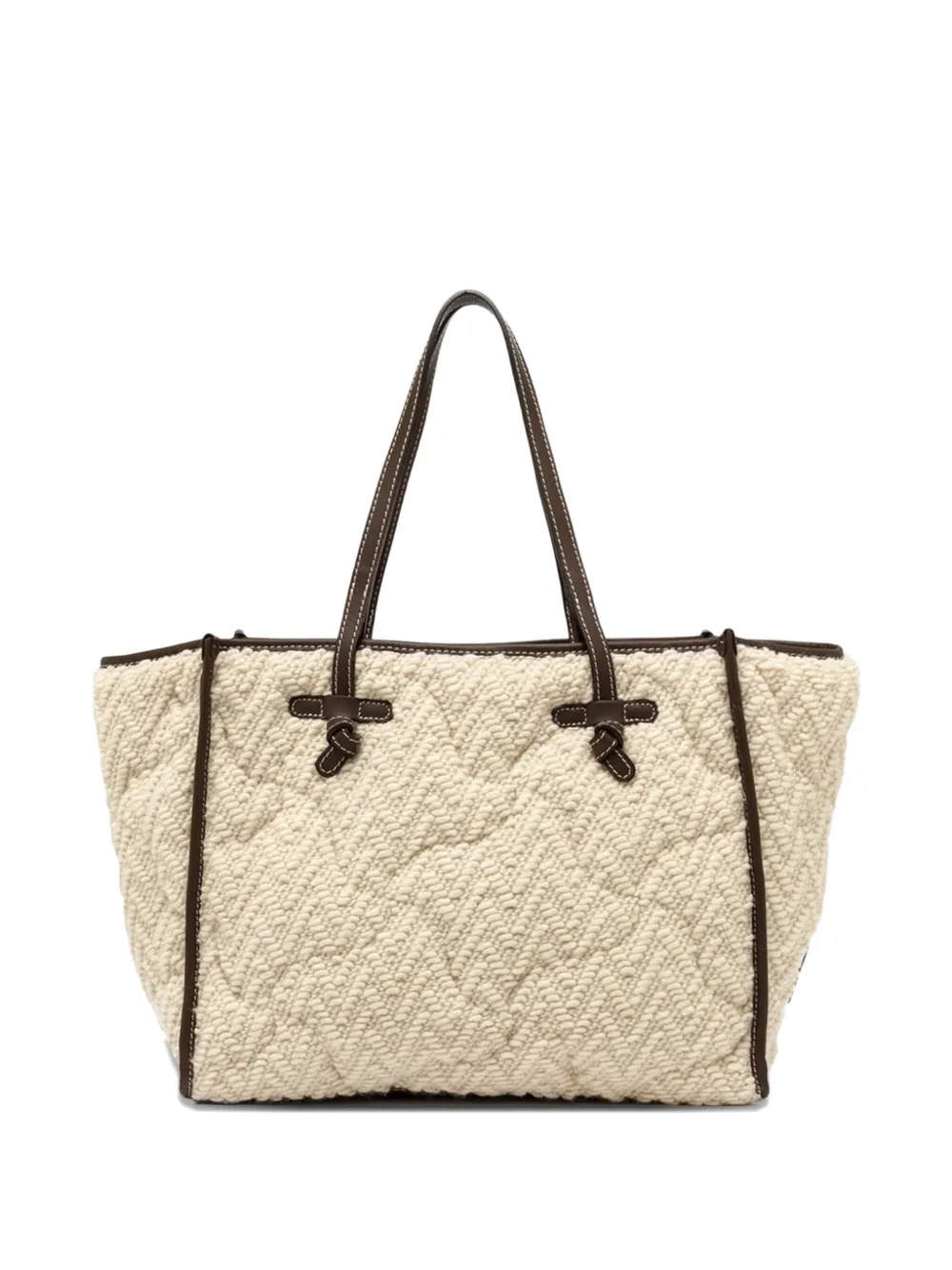 Marcella chevron-quilted tote bag