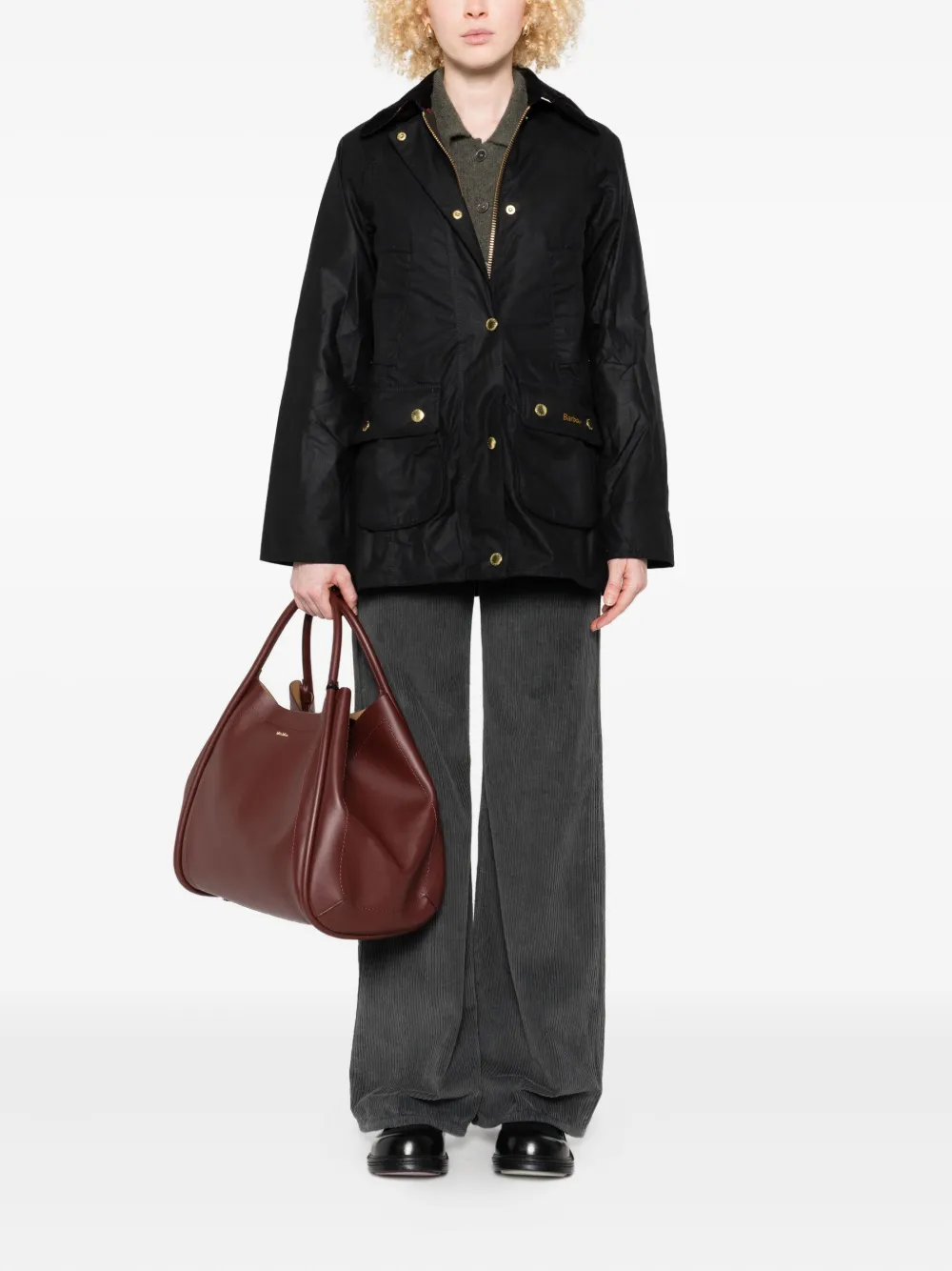TRUE AVENUE Clara broek - Grijs