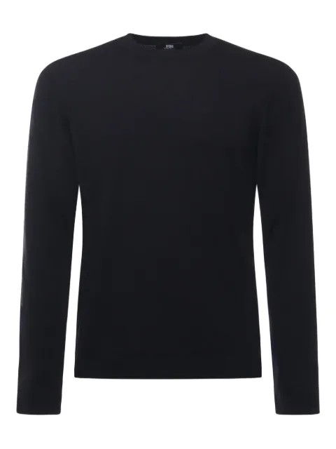 ALPHA STUDIO Kaschmirpullover mit Rundhalsausschnitt