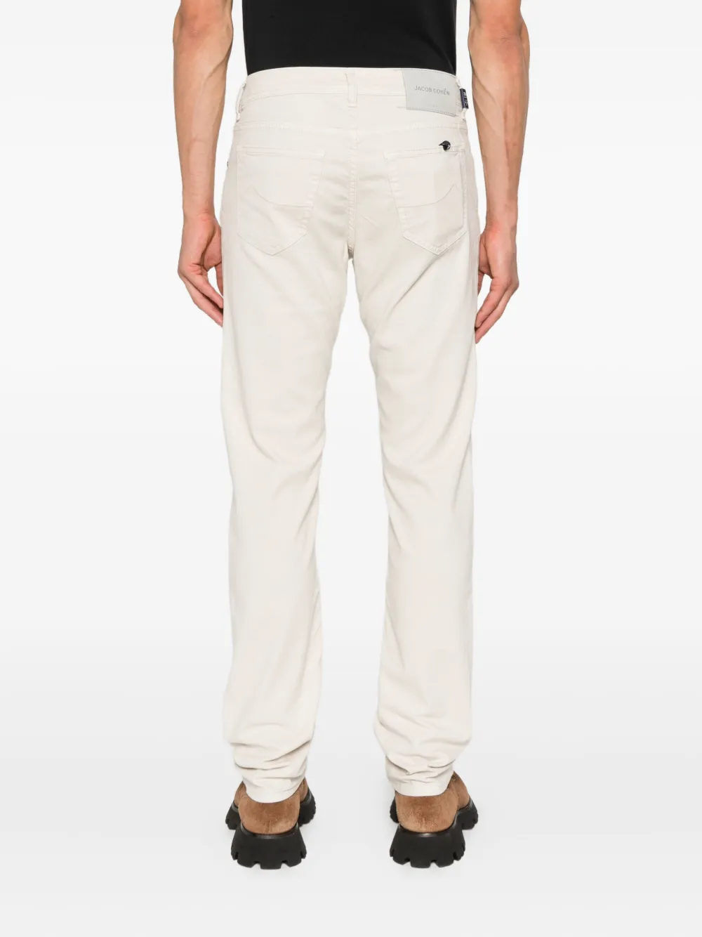 Jacob Cohën Broek met vijf zakken Beige
