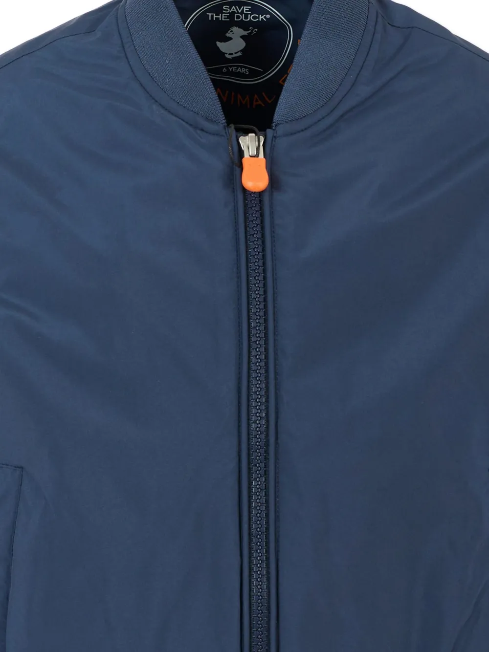 Save The Duck Kids zip bomber jacket Blauw