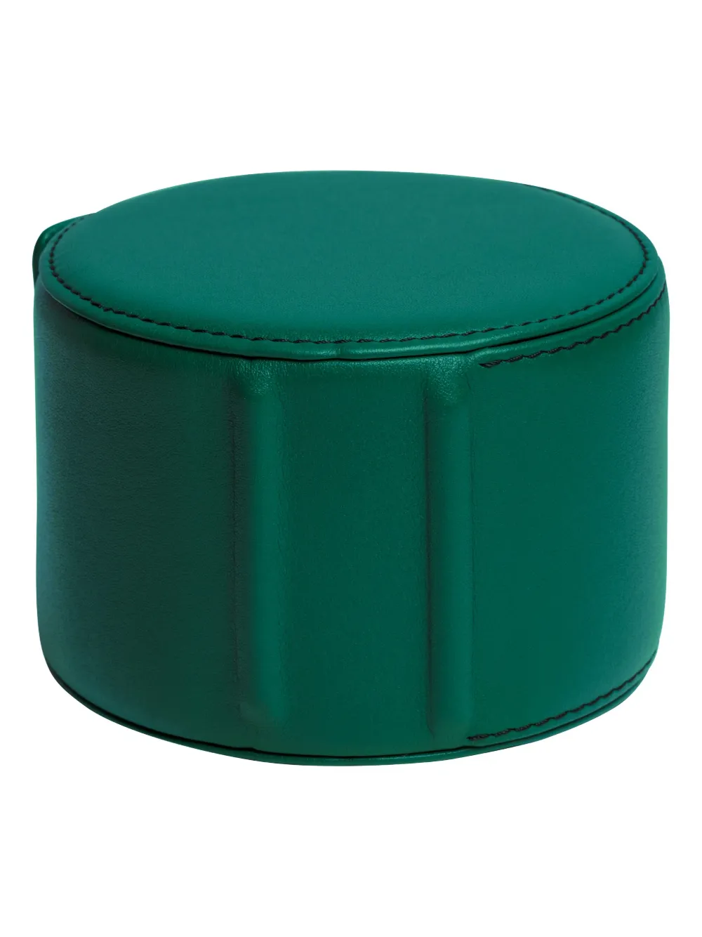 leather cylindrical watch case