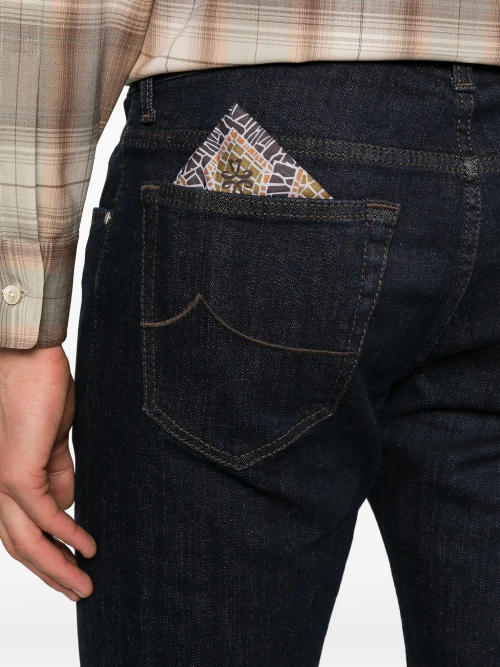 Jacob Cohen Bard Button-fly Jeans In Blue