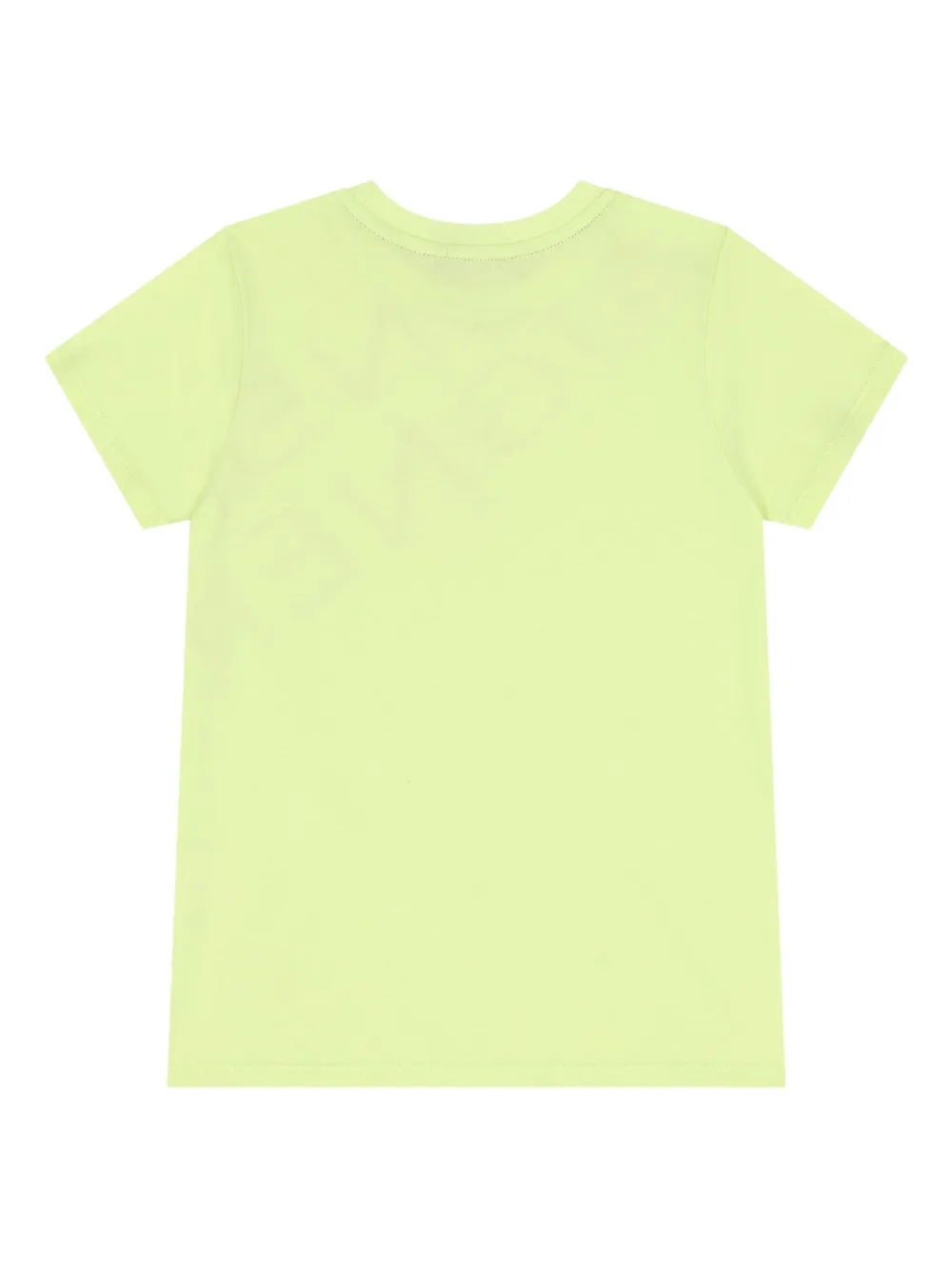 Aigner Kids T-shirt met diagonaal logo Groen