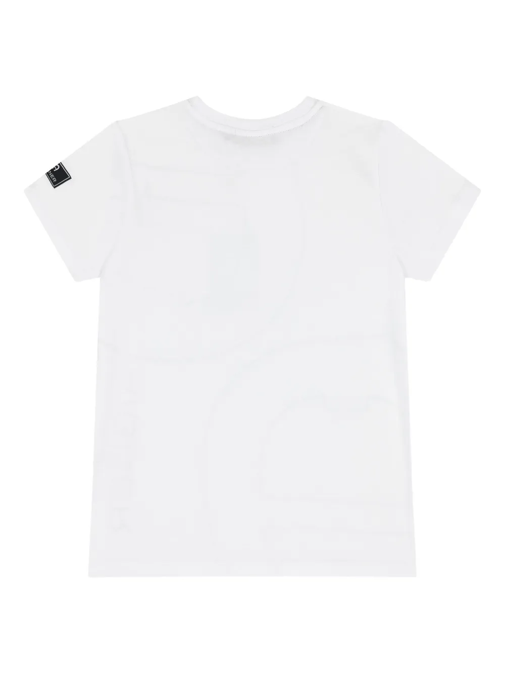 Aigner Kids T-shirt met logoprint Wit