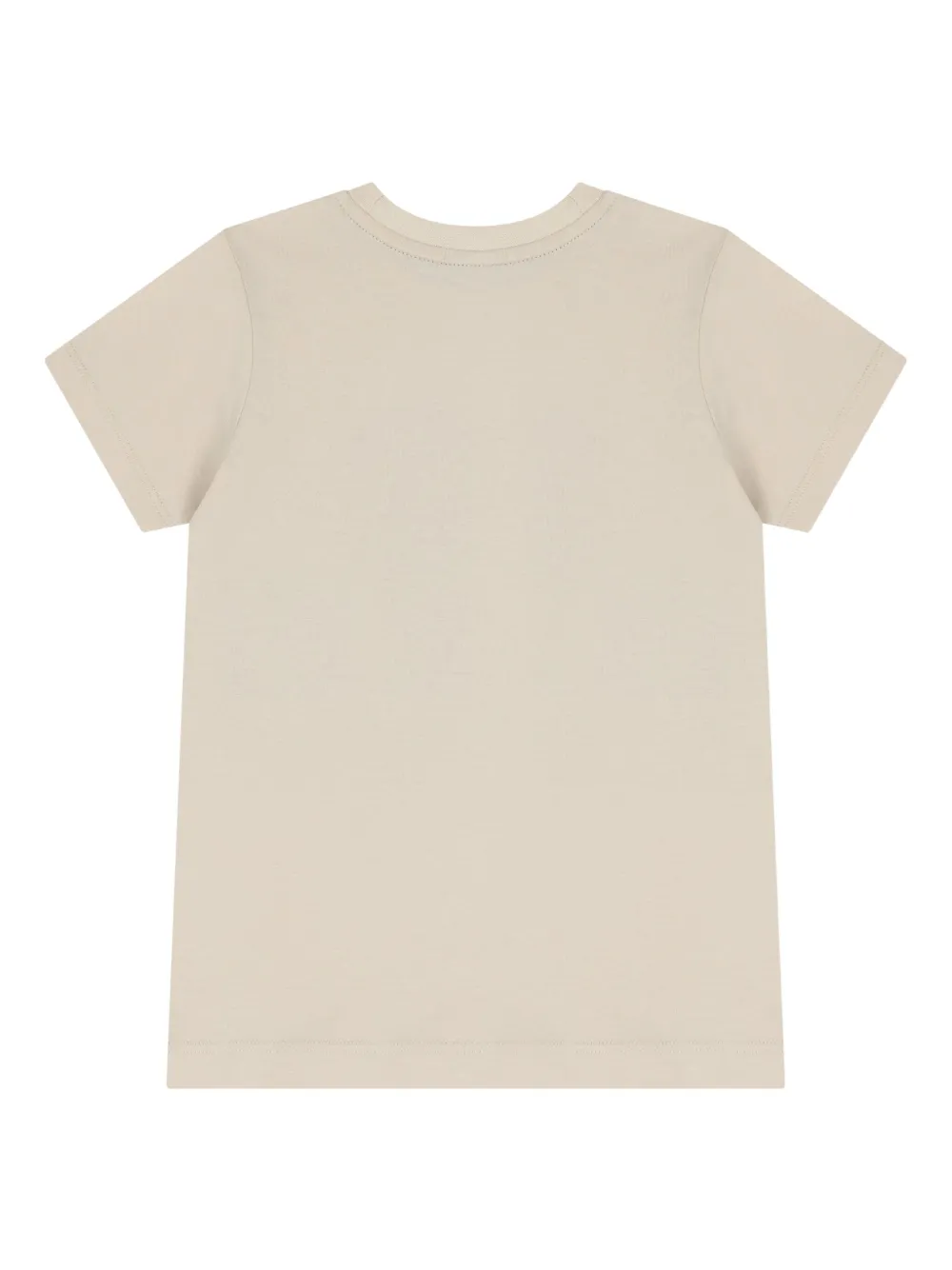 Aigner Logo-print Cotton T-shirt In Neutral
