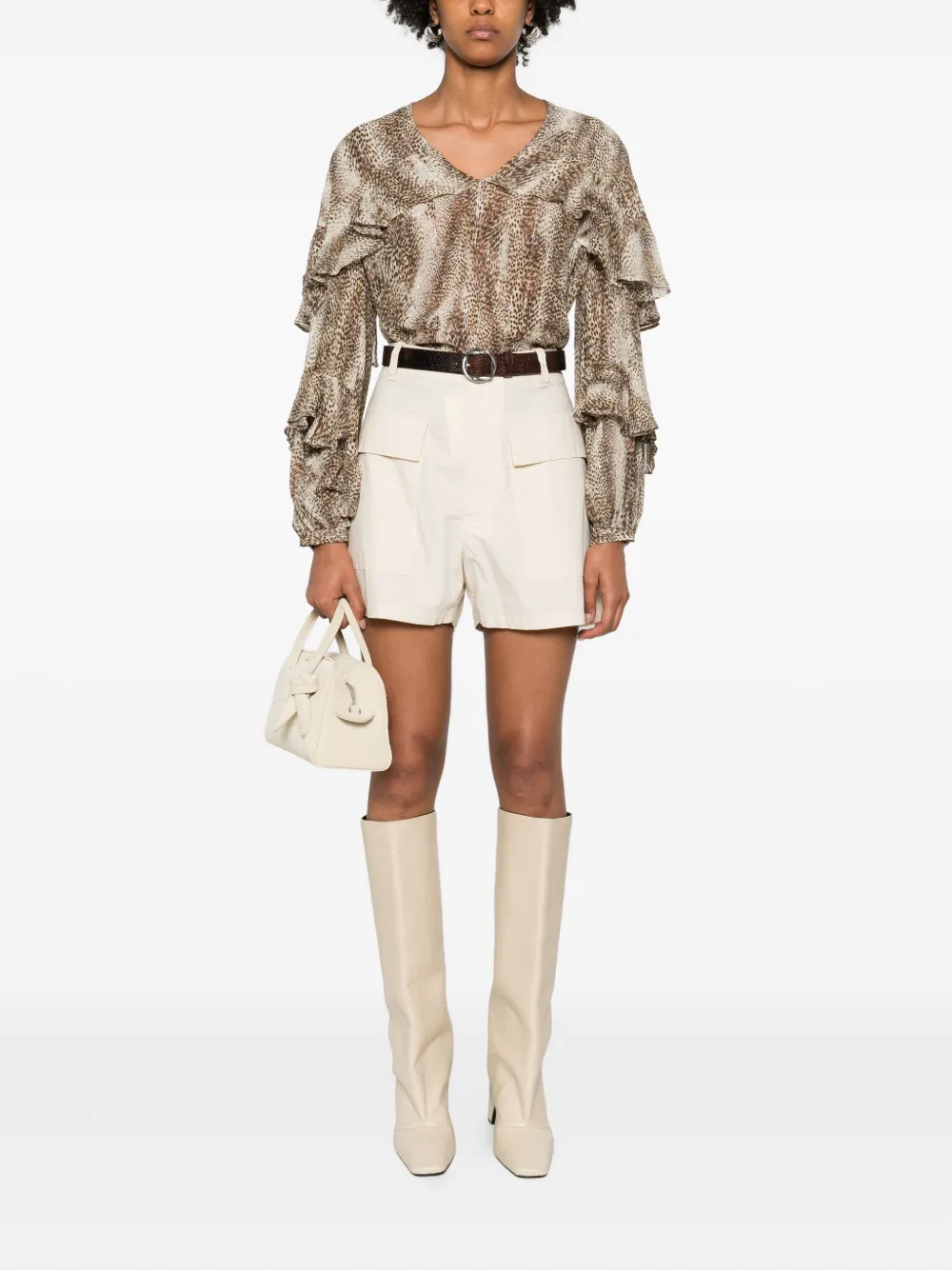 Barena Venezia Patch-pockets Shorts In White