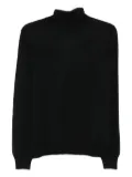 Tagliatore turtleneck wool sweater - Black