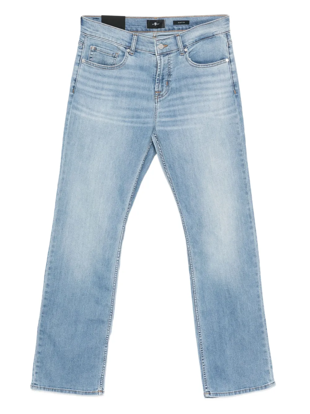 7 For All Mankind Jeans met effect Blauw