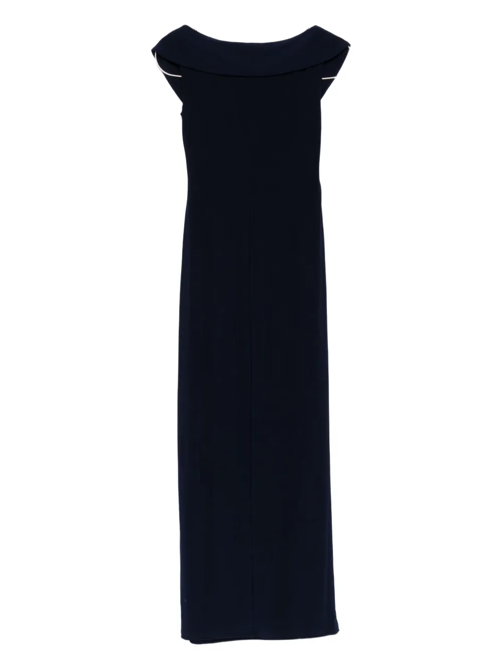 Lauren Ralph Lauren V-neck maxi dress - Blauw