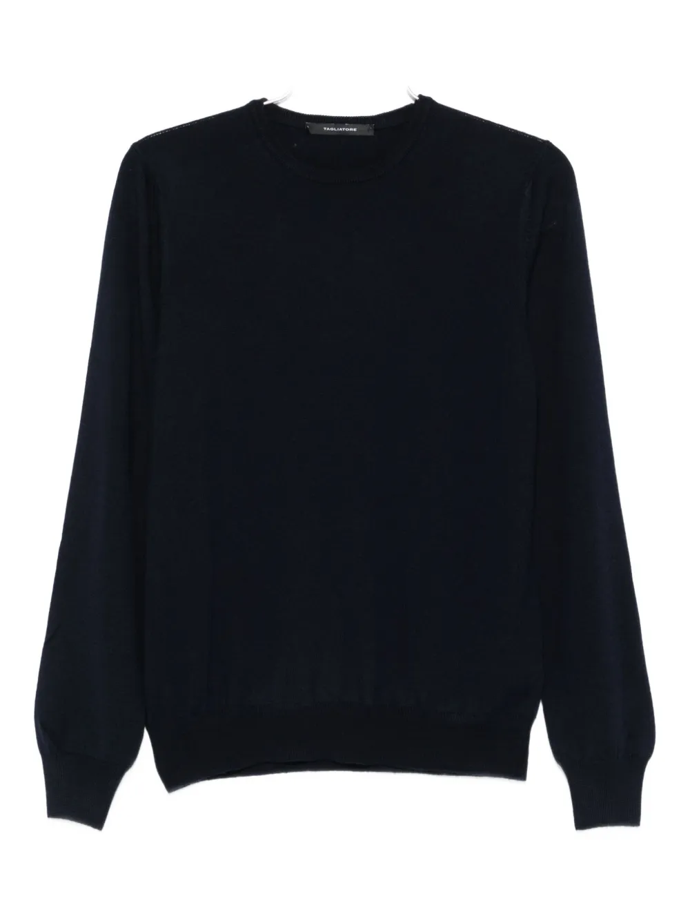 Tagliatore virgin-wool sweater Blauw