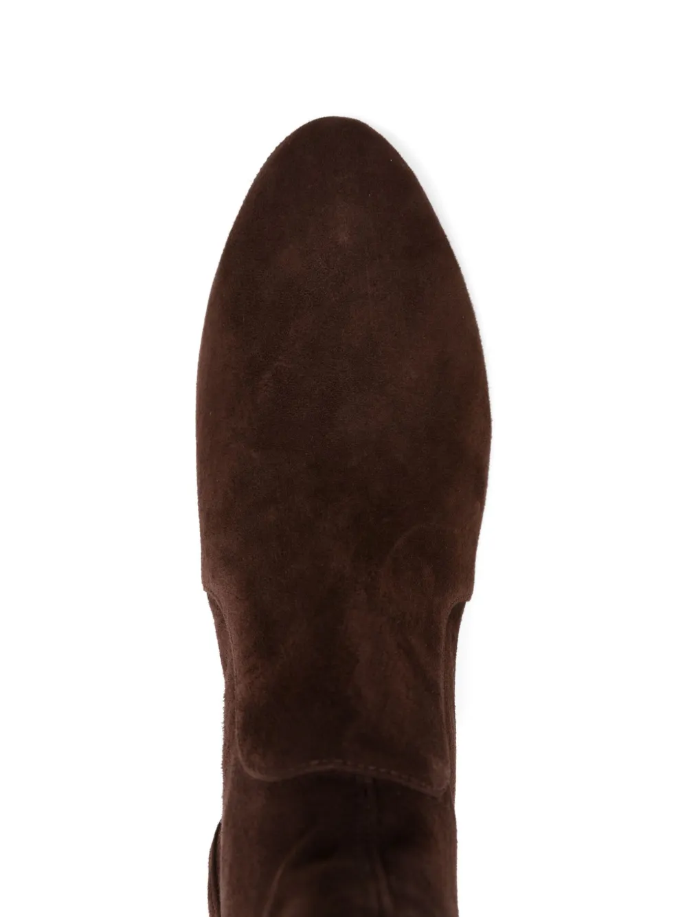 Stuart Weitzman 65 mm suède soklaarzen Bruin