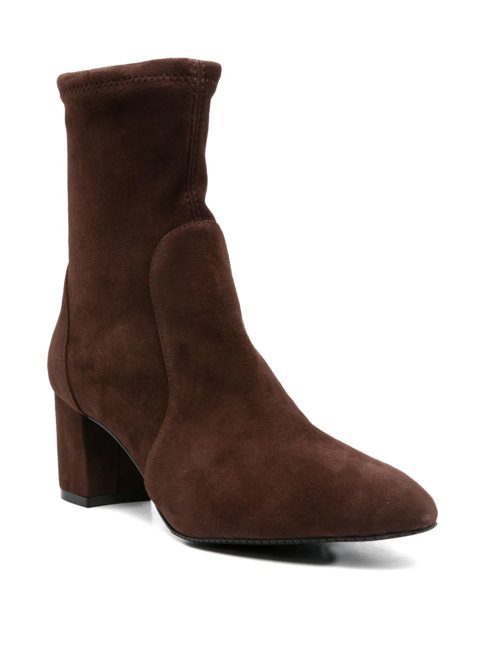 Stuart Weitzman 65mm suede sock boots | Ankle Boots | Image 2
