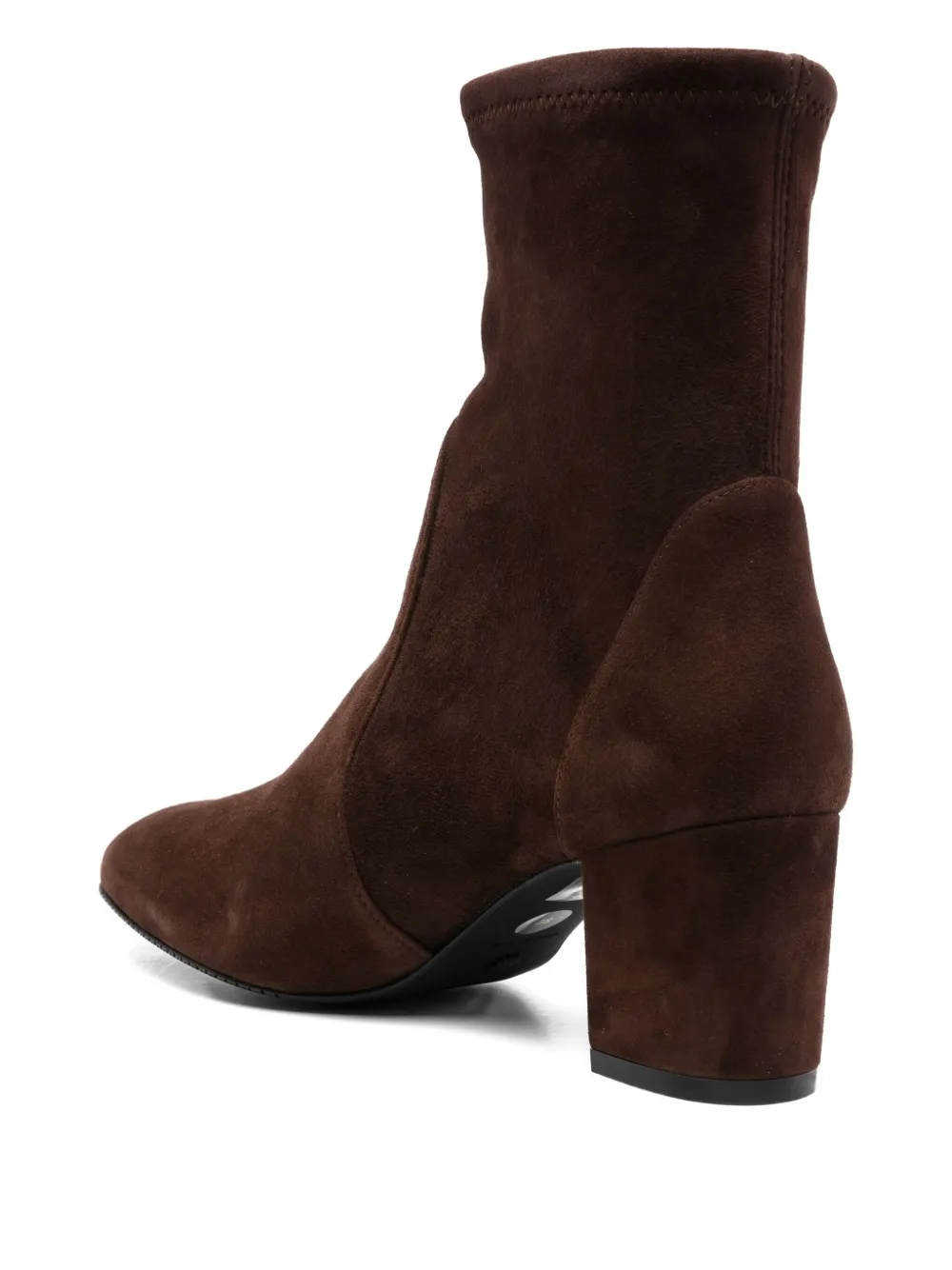 Stuart Weitzman 65 mm suède soklaarzen Bruin