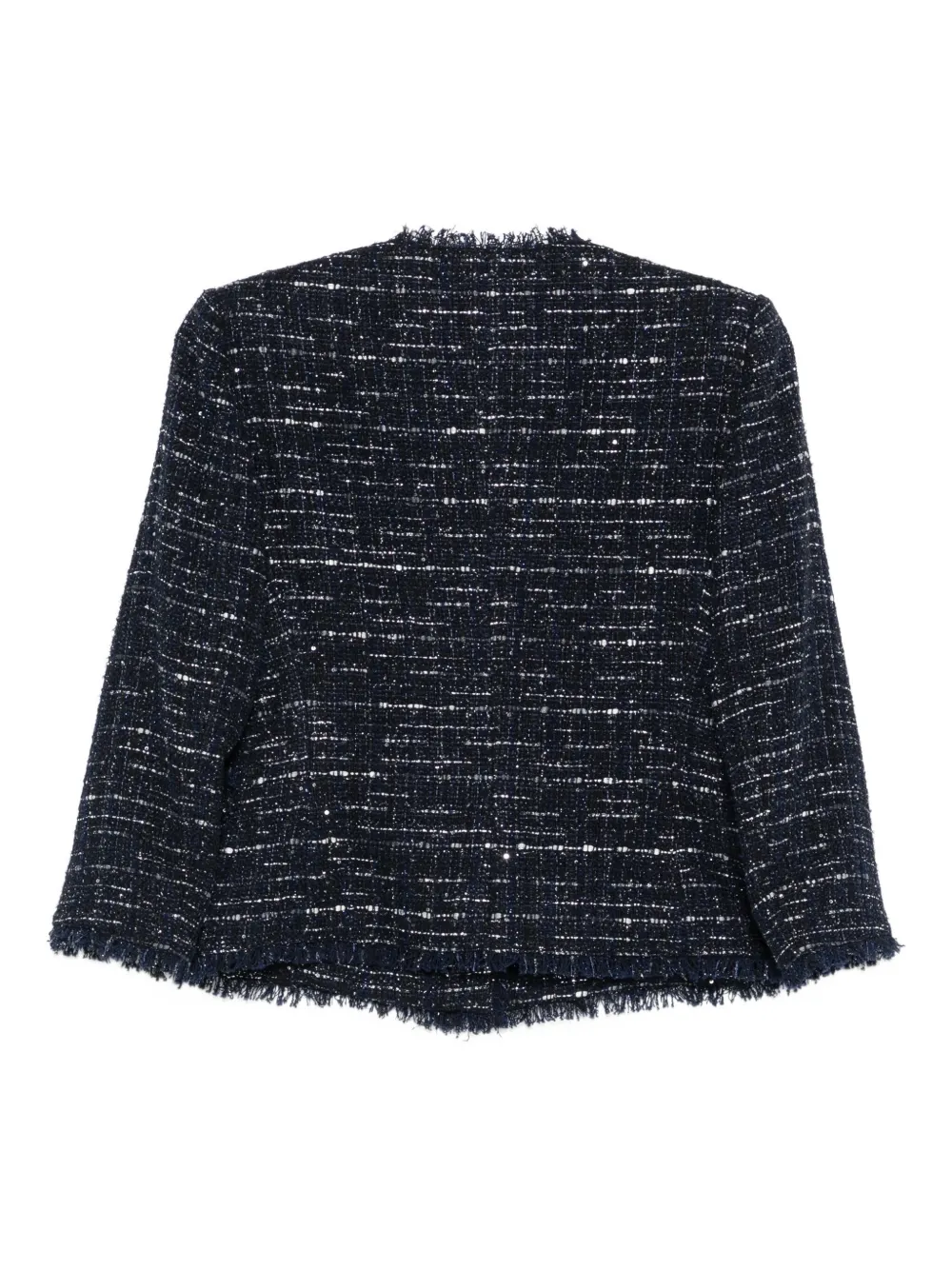Tagliatore Tweed jack Blauw