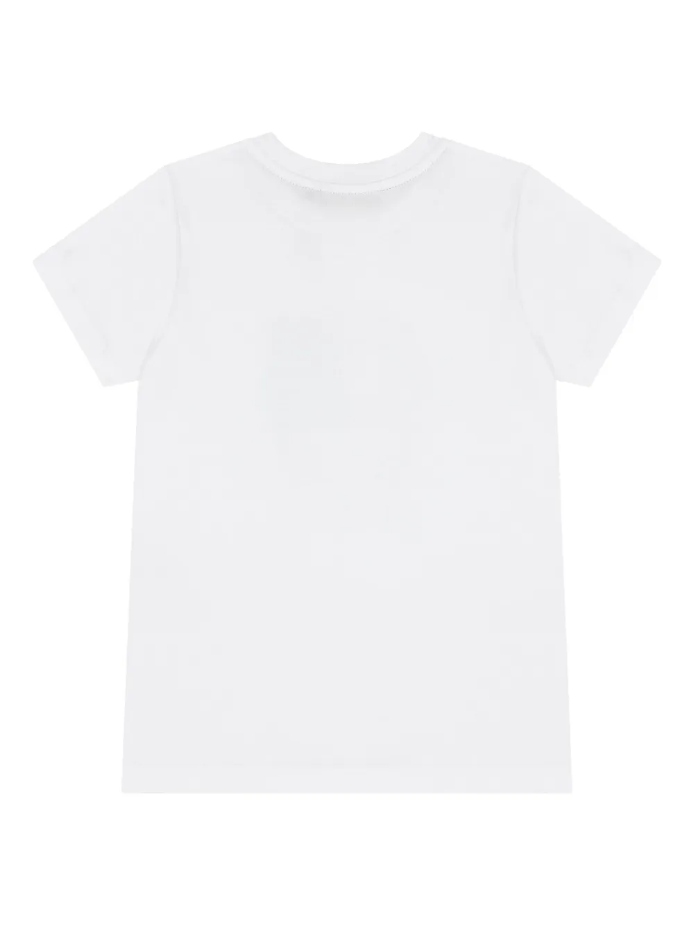 Aigner Kids gold-logo horseshoe T-shirt Wit