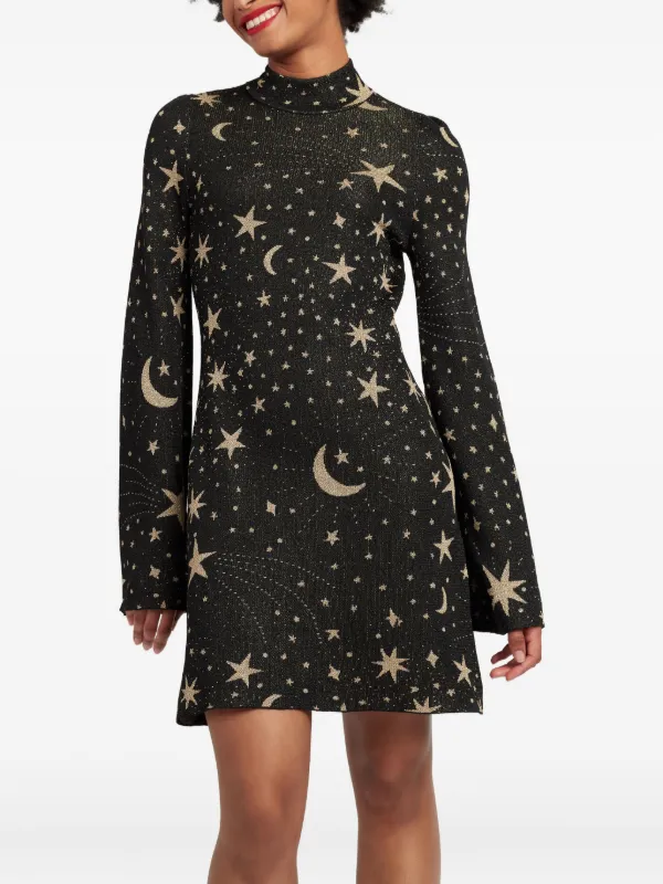 constellation mini dress Chinti & Parker Constellation Mini Dress