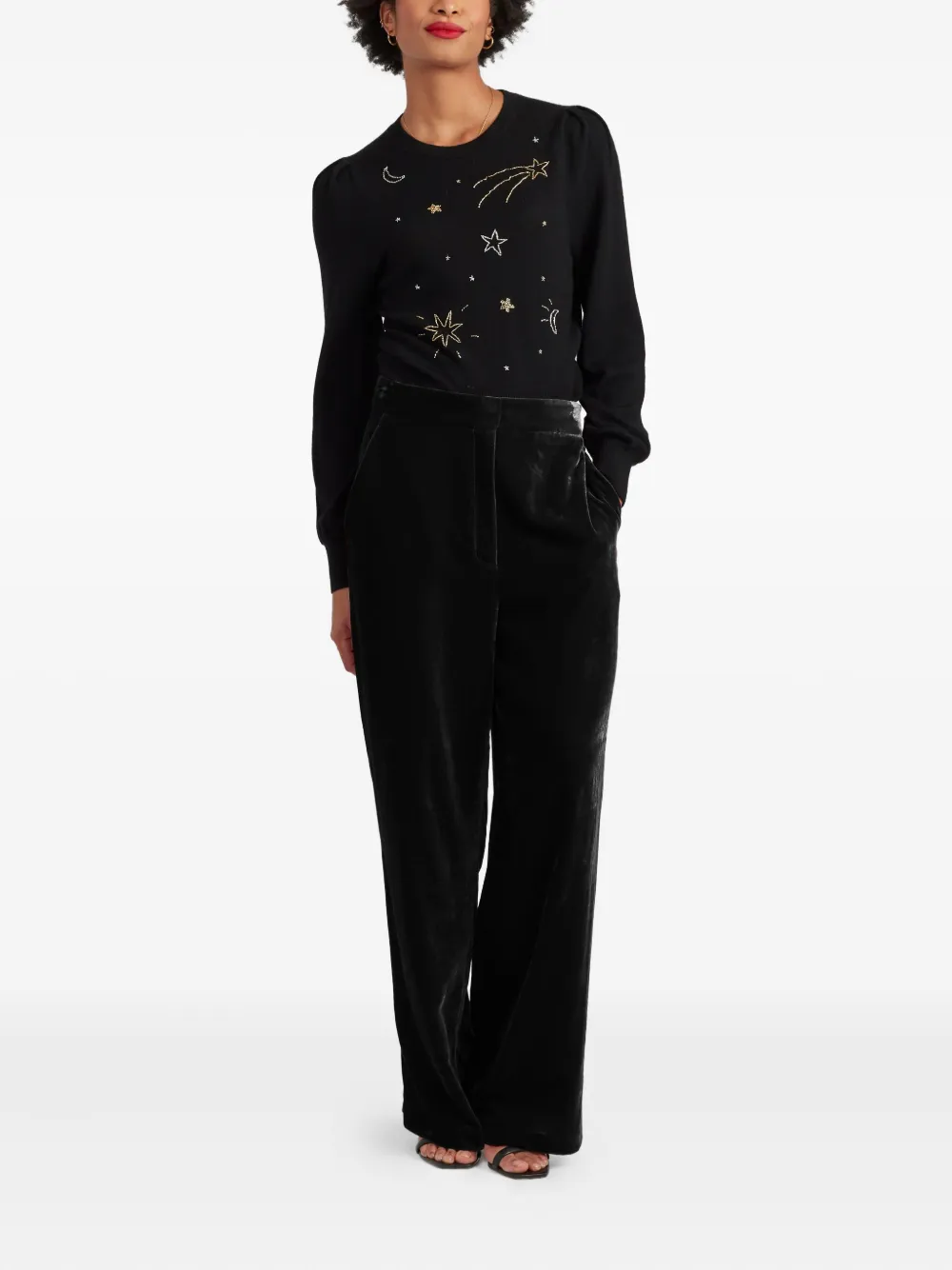 Chinti & Parker velvet trousers - Zwart