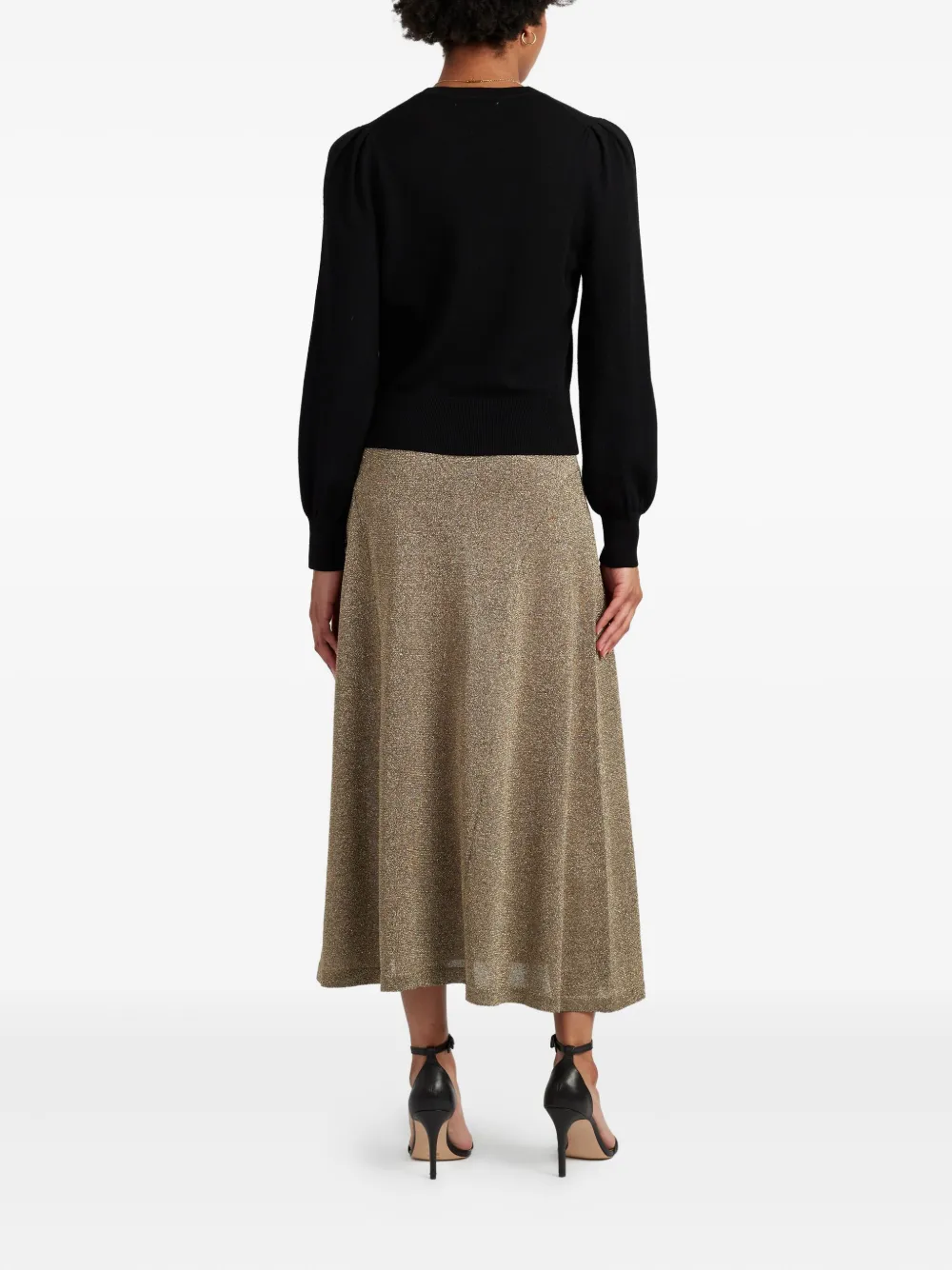 Chinti & Parker Sweater met sterrenprint Zwart