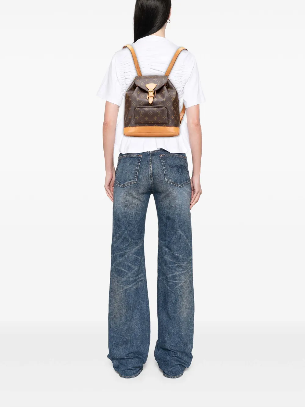 Louis Vuitton Pre-Owned 1997 Monogram Montsouris MM backpack | Pre-Owned | Image 2