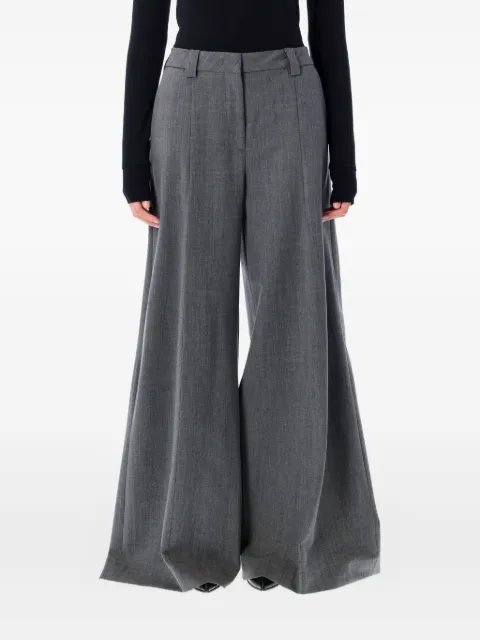 THELATEST pleated wide-leg trousers