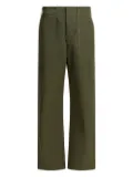 Buzz Ricksons patch-pocket cotton trousers - Green