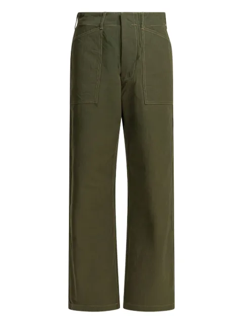 Buzz Ricksons patch-pocket cotton trousers