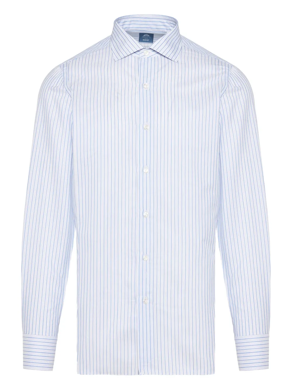 Finamore 1925 Napoli camisa con rayas estampadas | blanco | Image 1