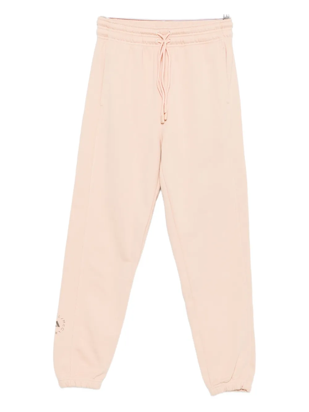 Adidas by Stella McCartney drawstring-cuffed track pants Beige