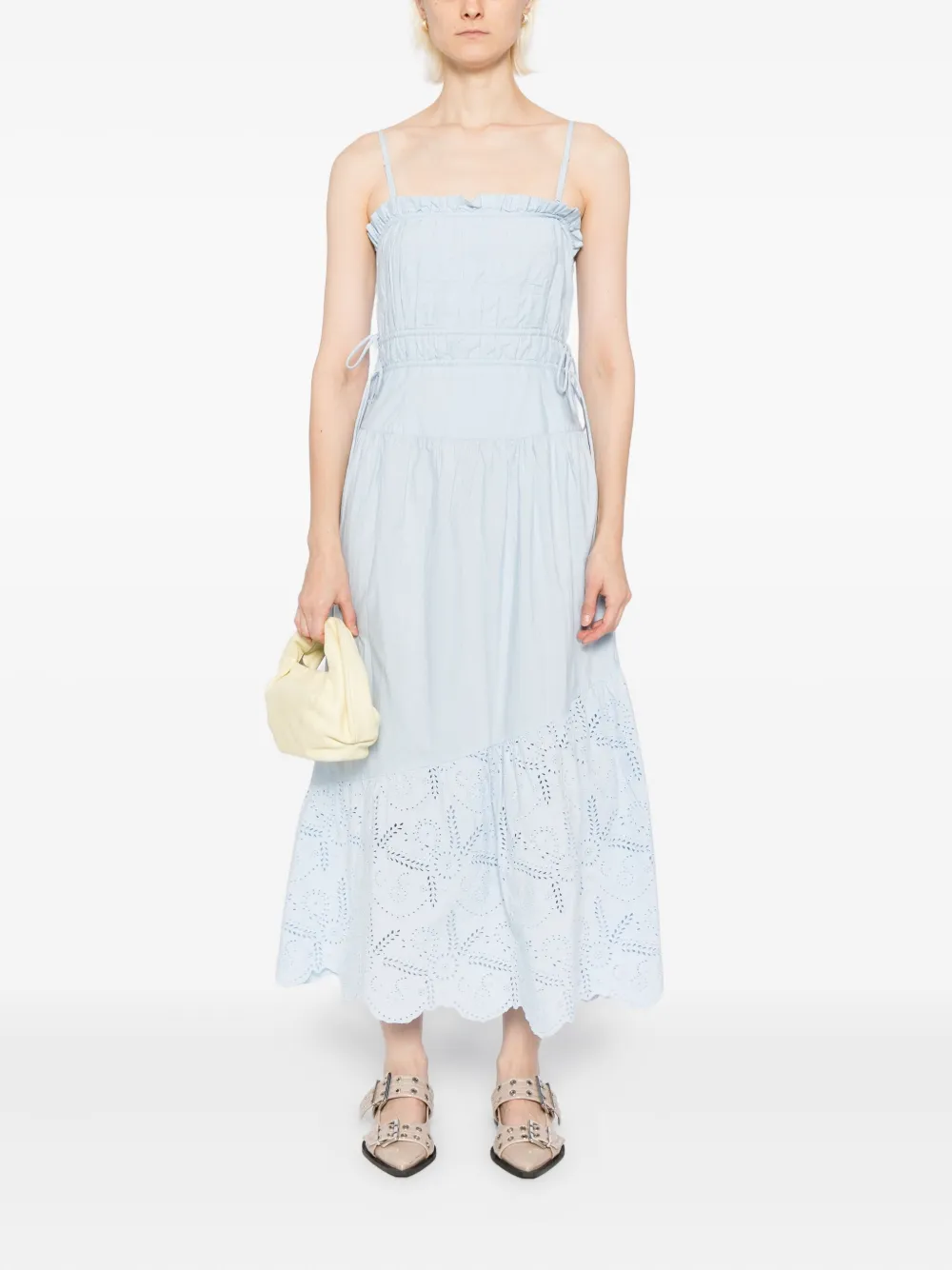 DAMSON MADDER Kelia jurk - Blauw