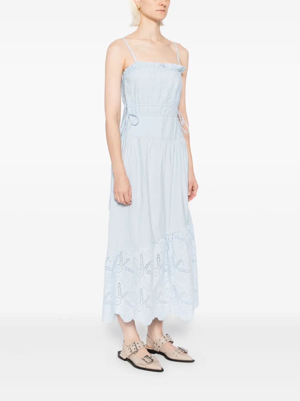 Damson Madder Kelia Dress In Blue