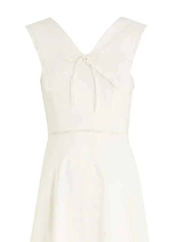 DAMSON MADDER zip-up Midi Dress | Neutrals | FARFETCH GE